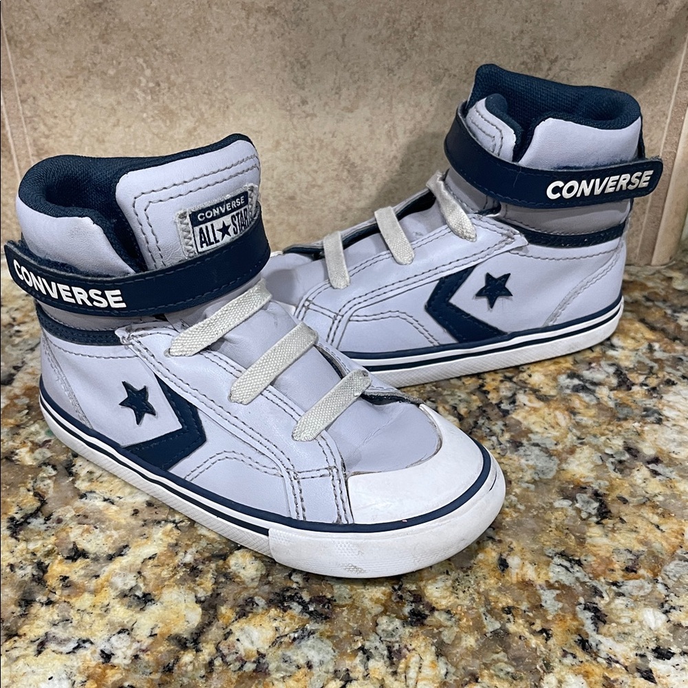 Converse Pro Blaze Leather High Top Sneaker Toddler